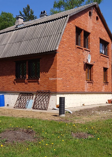 Переделка дренажа дома в Васкелово Ленинградской области
