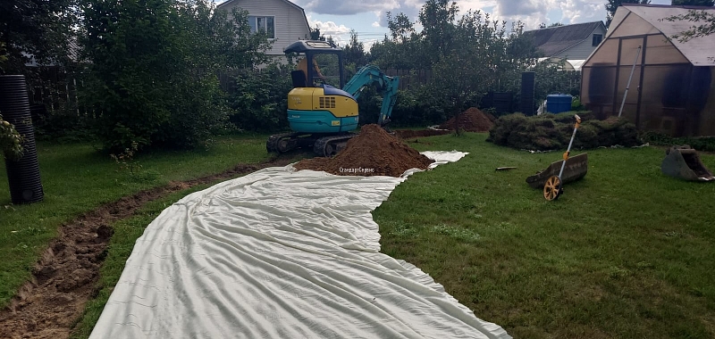 Отрезаем глубокие грунтовые воды в Вартемягах
