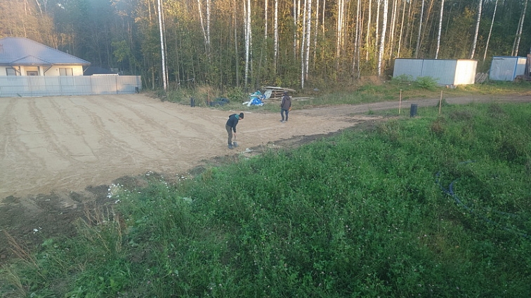 Хязельки. Превращаем пустырь в участок.