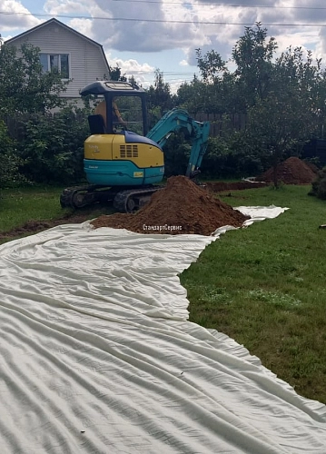 Отрезаем глубокие грунтовые воды в Вартемягах Ленинградской области